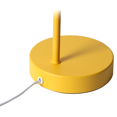 Simple Designs Sleek Essentials LED Desk Lamp, 16", Yellow (LD1077-YLW)
