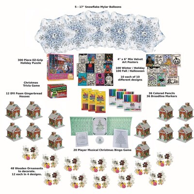 S&S Worldwide Fall and Winter Activities Easy Pack (20221)