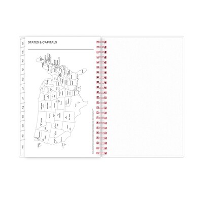 2027 Blue Sky Joselyn 5" x 8" Calendar Year Weekly & Monthly Planner, Plastic Cover (110396-27)