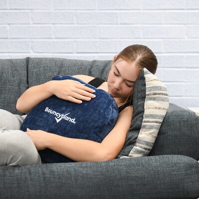 Bouncy Bands Sensory Weighted Soft Squeeze Pillow, Blue (BBALPP6BU)