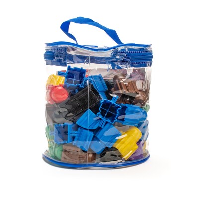 Snapo Jr. Building Blocks Beginner Builder's Kit, 60 Pieces/Set (SNP3260)