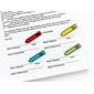 Post-it 'Sign Here' Message Flags, .5" Wide, Assorted Colors, 120 Flags/Pack (684-SH)