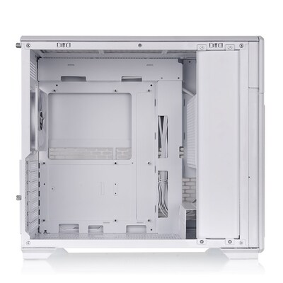 Thermaltake TR300 TG ATX Mid Tower Computer Case, Snow (CA-11M-00M6WN-01)