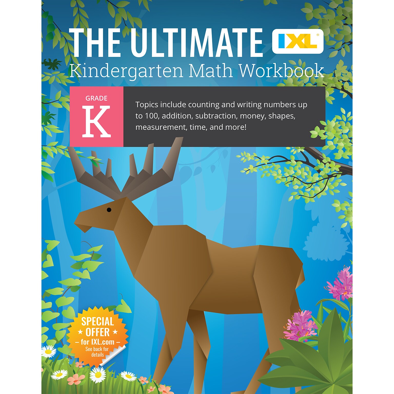 IXL Learning The Ultimate Kindergarten Math Workbook(201155)