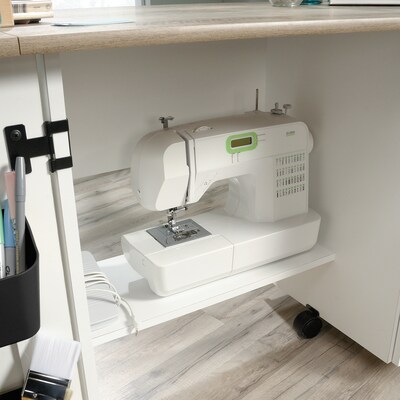 Sauder Select Craft/Sewing Cart, Soft White (426934)