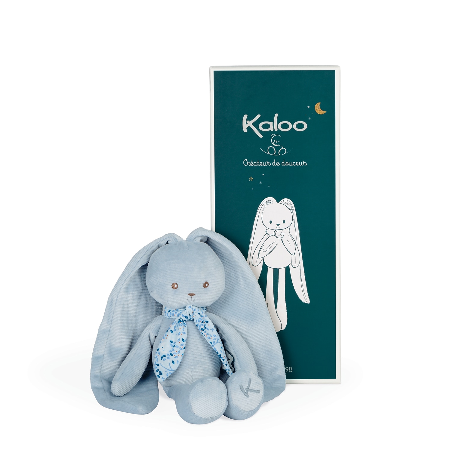 Kaloo Lapinoo Rabbit Doll, Medium, Blue (JNDK969944)