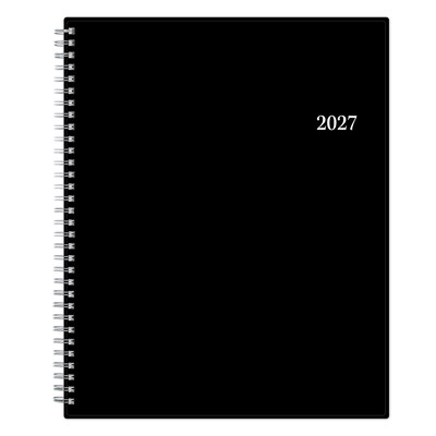 2027 Blue Sky Enterprise 8.5 x 11 Calendar Year Weekly & Monthly Planner, Plastic Cover (111289-27)