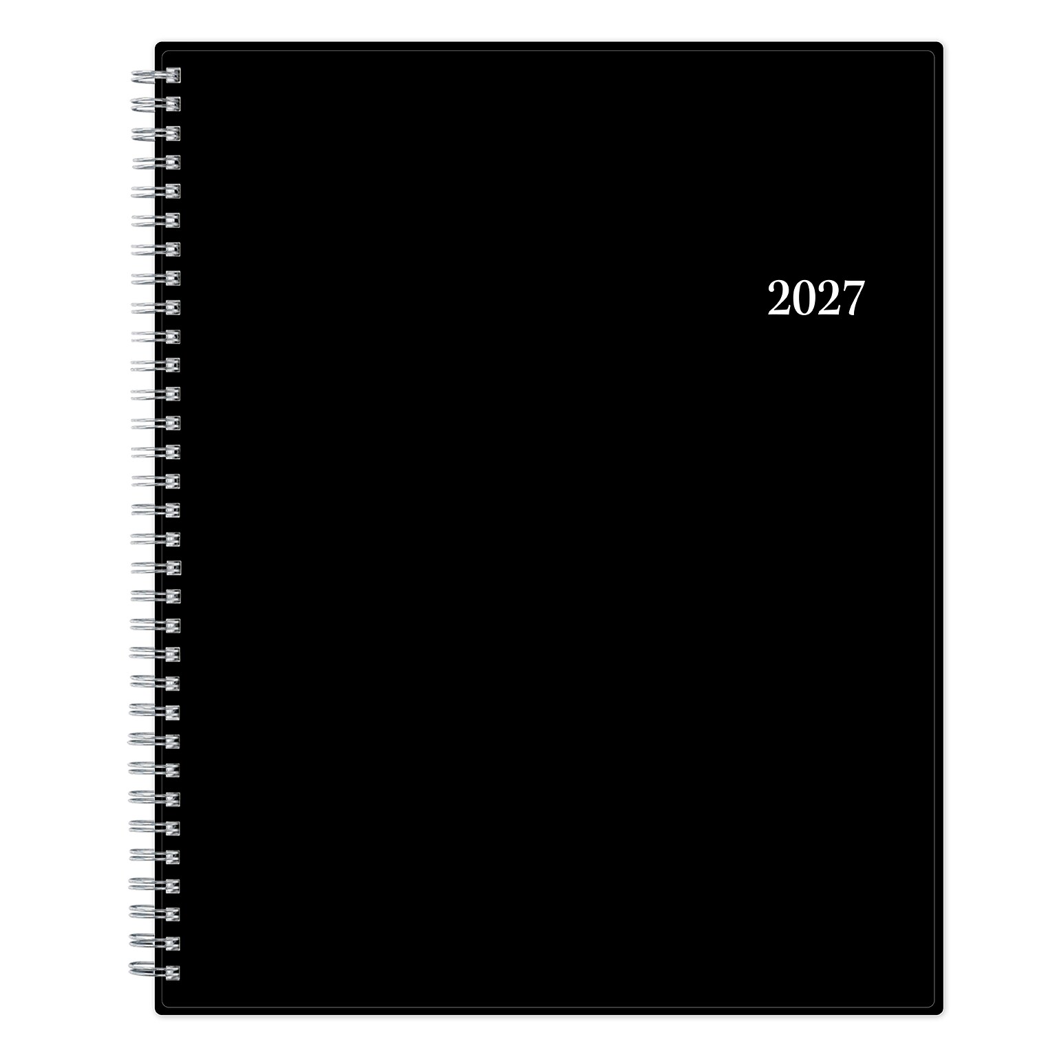 2027 Blue Sky Enterprise 8.5 x 11 Calendar Year Weekly & Monthly Planner, Plastic Cover (111289-27)