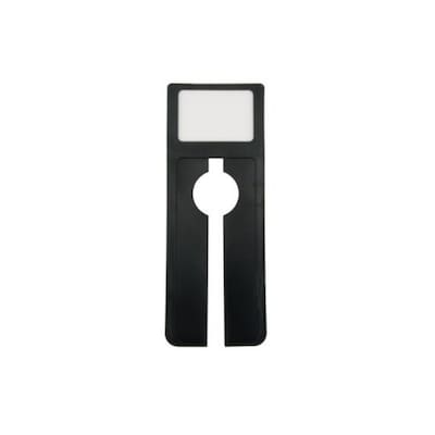 Nahanco Deluxe Plastic Size Divider, Black, 50/Pack (D220B)