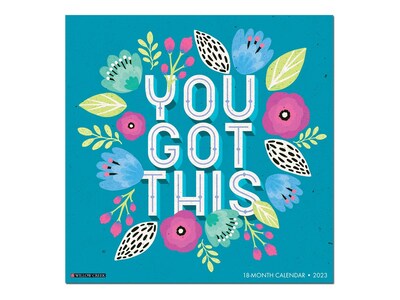 2023 Willow Creek You Got This 12 x 12 Monthly Wall Calendar (28353)