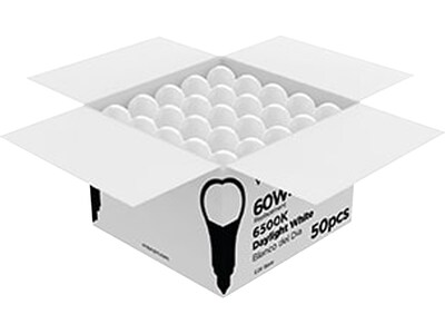 Viribright 9-Watt Soft White LED Specialty Bulb, 48/Pack (640338)
