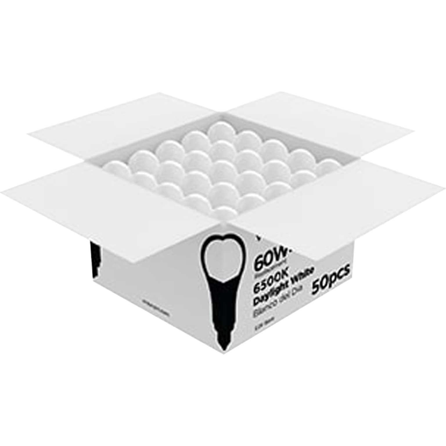 Viribright 9-Watt Soft White LED Specialty Bulb, 48/Pack (640338)