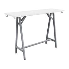 Safco Spark Teaming Table, 20 x 60, Designer White (SPK6020SLDSWT)