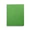 Staples Smooth 2-Pocket Paper Folder, Green, 25/Box (50753/27533-CC)