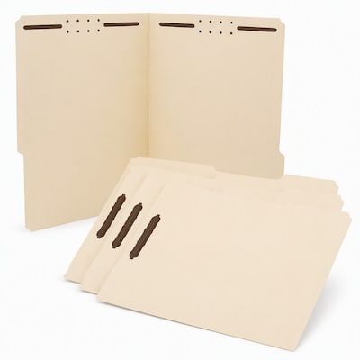 Staples Heavy Duty Reinforced Classification Folder, Legal Size, Manila, 50/Box (ST831057/TR8310)