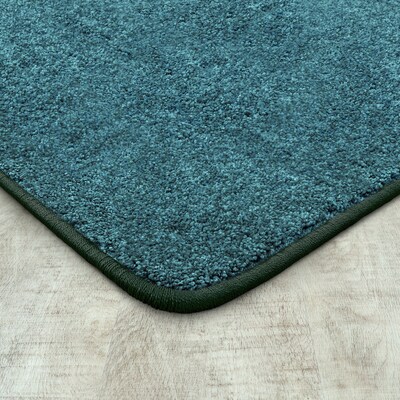 Joy Carpets Endurance Polyester 6 x 9 Machine Tufted Rug, Mint (80Q-05)