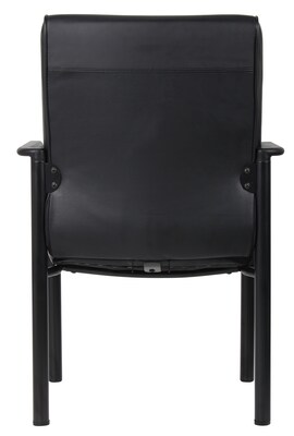 Boss Leather Guest Chair, Black (B689)