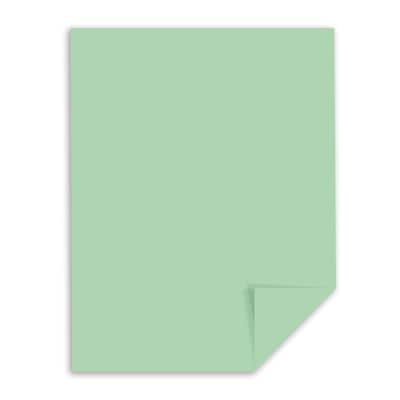 Wausau Paper Index 110 lb. Index Paper, 8.5" x 11", Green, 250 Sheets/Pack (WAU49561)