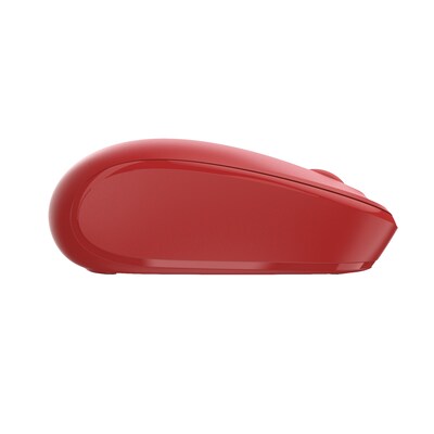 Incase Designed by Microsoft Wireless Mobile 1850 Ambidextrous Optical USB Mouse, Flame Red (U7Z-00031)