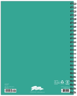 2025-2026 Willow Creek Abstract Art 8.5" x 11" Academic Year Weekly & Monthly Planner, Multicolored (56790)