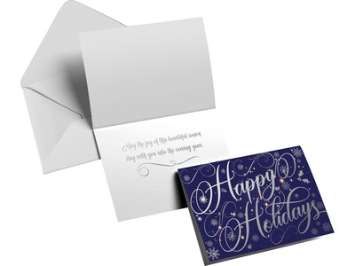 Better Office Holiday Card, 7 x 5, 50/Pack (64661-50PK)
