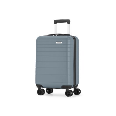 Bond Street Panoramic 3-Piece Hardside Spinner Luggage Set, Slate (HLG7503BS-SLATE)