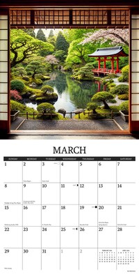 2026 Willow Creek Out of Office: Scenic Views for the Weekly Blues 12" x 12" Monthly Wall Calendar (56257X)