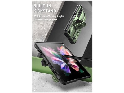 i-Blason Armorbox Dark Green Rugged Case for Samsung Galaxy Z Fold4 (Galaxy2022-ZFold4-5G-Armorbox-SP-Guldan)
