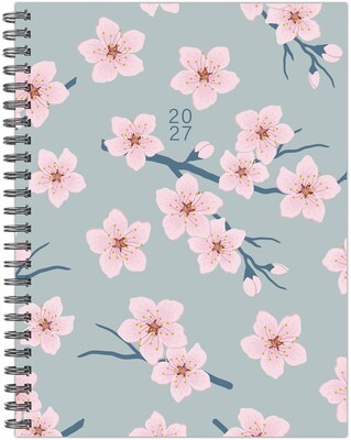 2027 Willow Creek Petal Power 6.5 x 8.5 Calendar Year Weekly & Monthly Standard Planner, Assorted Colors (67383)