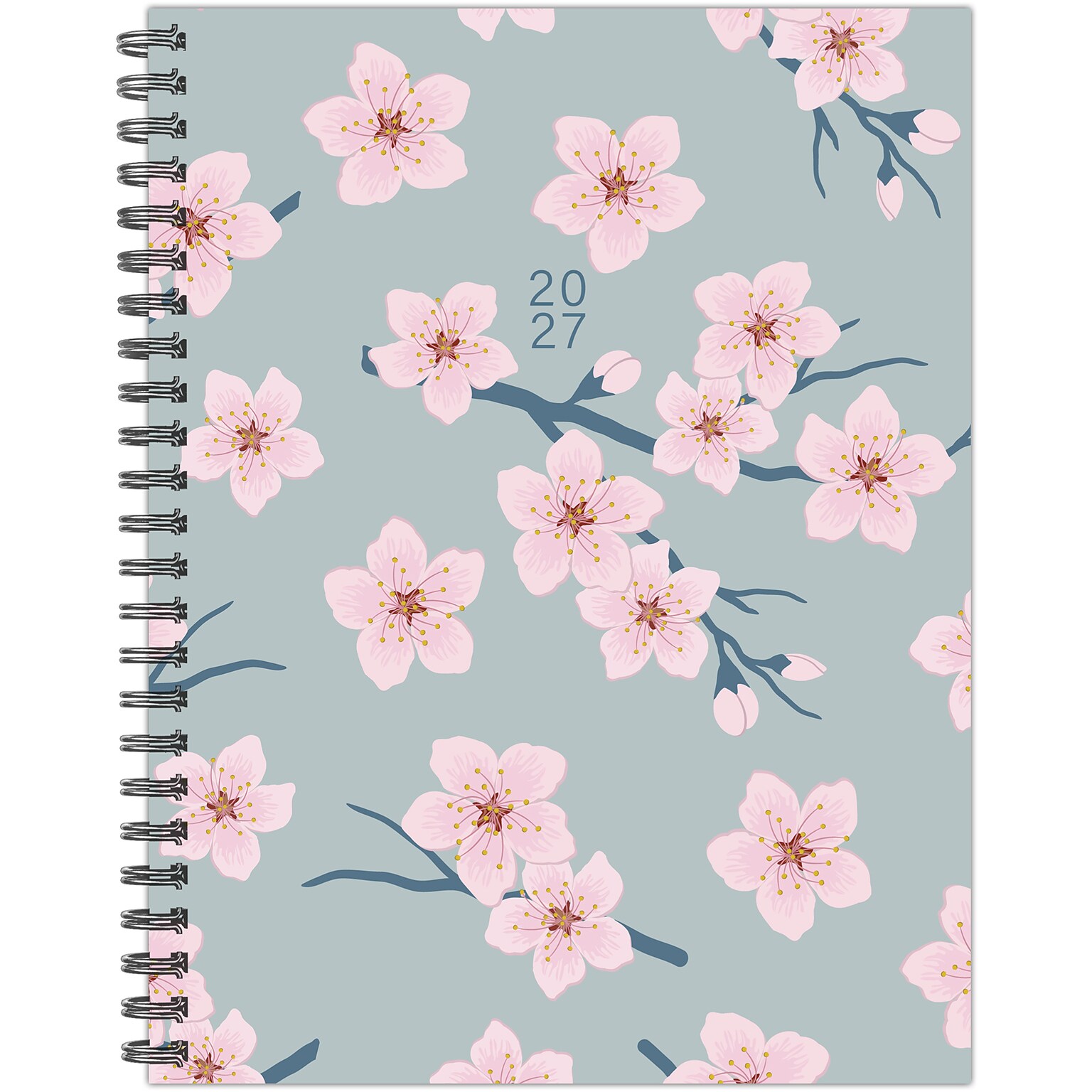 2027 Willow Creek Petal Power 6.5 x 8.5 Calendar Year Weekly & Monthly Standard Planner, Assorted Colors (67383)