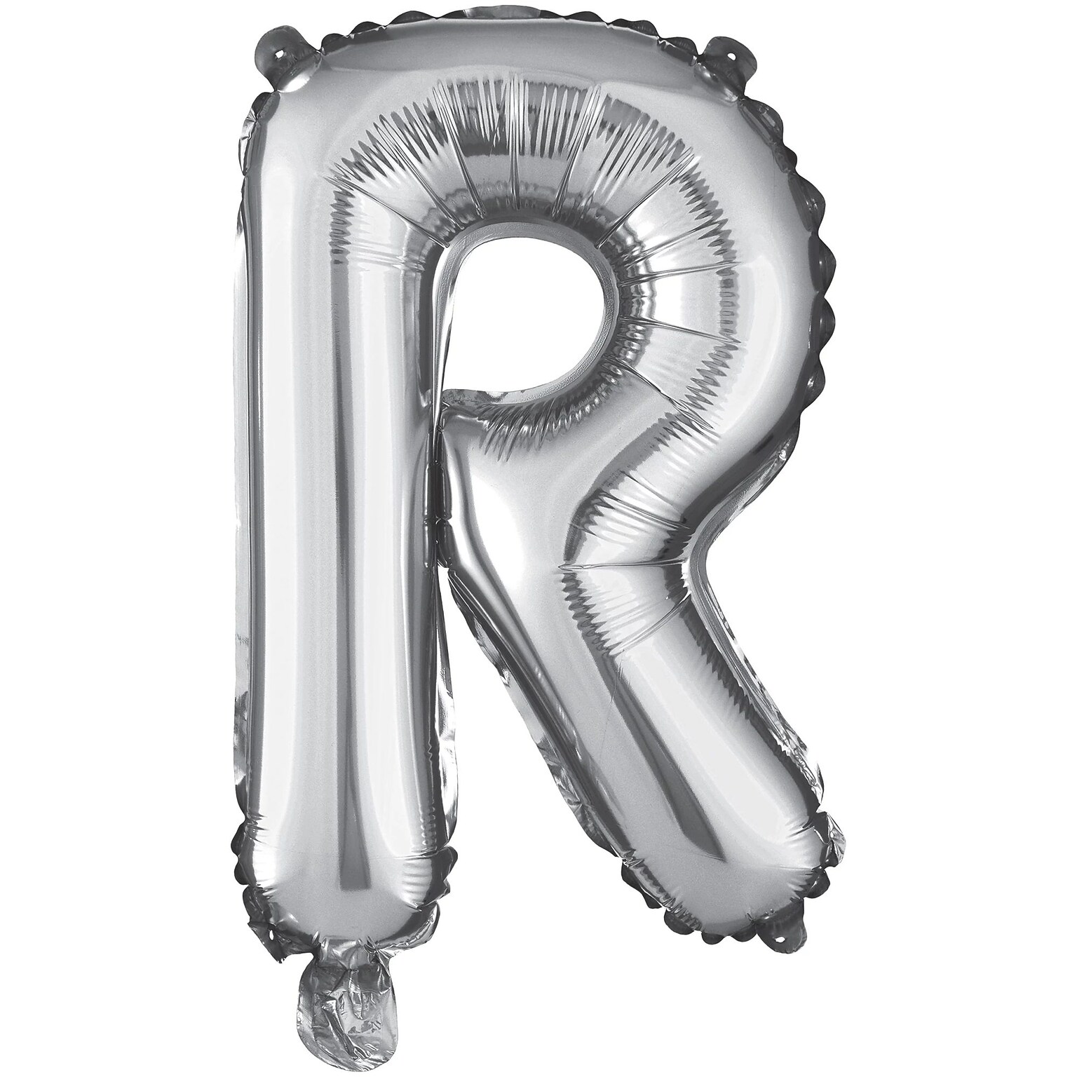 Party City Air Filled 16 R Foil Balloon, Silver (AM1100085-18)