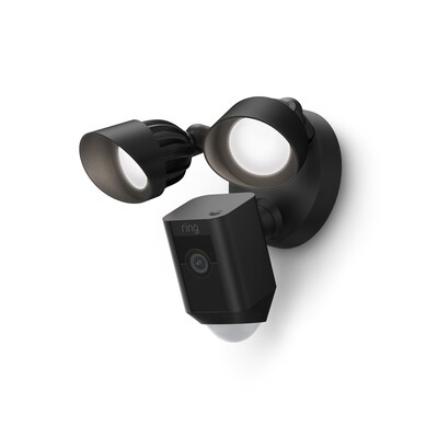 Ring Floodlight Cam Plus Outdoor Wireless Security Camera, Black (B08F6DWKQP)