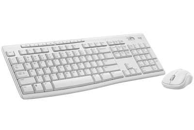 Logitech MK270 Wireless Keyboard and Optical Mouse Combo, Off-White (920-013290)