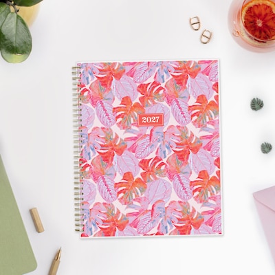 2027 Blue Sky 8.5" x 11" Weekly & Monthly Planner, Pink (164278)