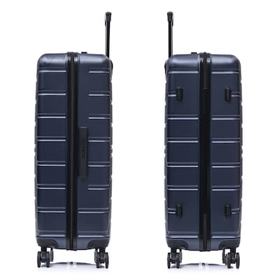 InUSA Trend 34.05" Hardside Suitcase, 4-Wheeled Spinner, TSA Checkpoint Friendly, Blue (IUTRE00XL-BLU)