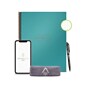 Rocketbook Core Reusable Smart Notebook, 8.5" x 11", Dot-Grid Ruled, 32 Pages, Teal  (EVR-L-RC-CCE-FR)