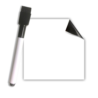 Flipside Dry-Erase Mobile Stickables Whiteboard, 5" x 5", 26/Pack (FLP92255)