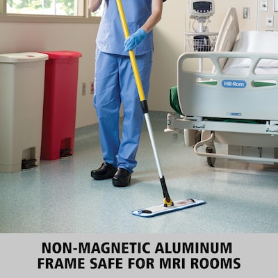 Rubbermaid Hygen Wet Mop Frame, Yellow (FGQ56000YL00)