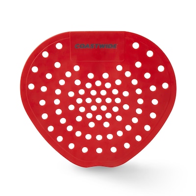 Coastwide Professional Urinal Screen, Cherry Scent, 12/Box (CW61762)