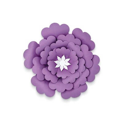 Happily Ever Elementary Creatively Inspired Blue, Purple, Green Flowers Dimensional Accent, 3/Set, 3 Sets/Bundle (CD-107007-3)