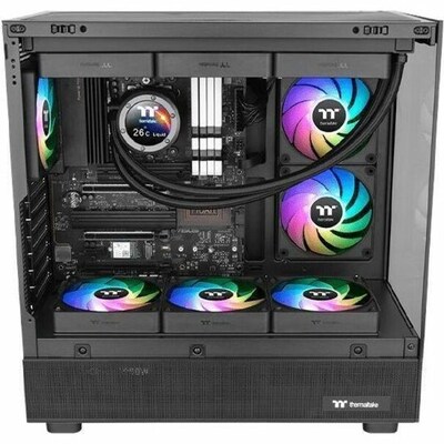 Thermaltake CT140 EX Reverse 140mm Cooling Fans with RGB Lighting (CL-F193-PL14SW-A)