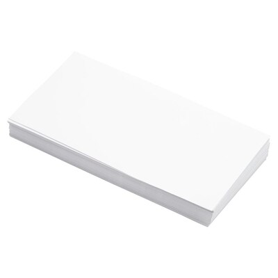 JAM Paper #16 Business Commercial Envelopes with Wallet Flap, 6 x 12, White, 25/Pack (1633178)