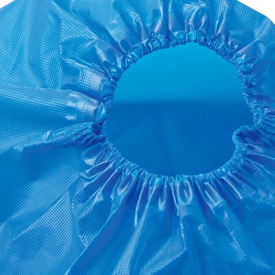Global Industrial Water Resistant Disposable Shoe Covers, Size 6-11, Blue, 150 Pairs/Case (708199A)