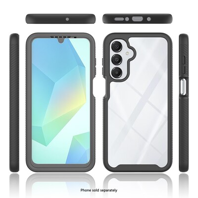 SaharaCase Raider Rugged Case for Galaxy A26 5G, Shock Absorbing, Black (CP00727)