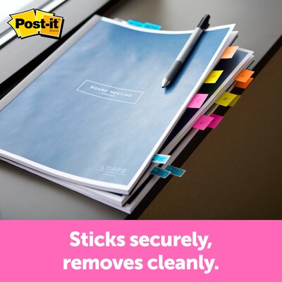 Post-it® Flags, 1" Wide, Red, 200 Flags/Pack (680-HVRD)