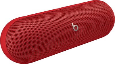 Apple Beats Pill Wireless Bluetooth Portable Speaker, Water Resistant, Statement Red (MWQW3LL/A)