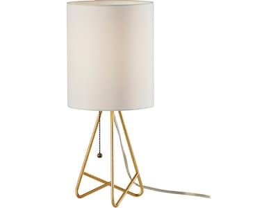 Simplee Adesso Nell Incandescent Table Lamp, Antique Brass (SL4923-21)