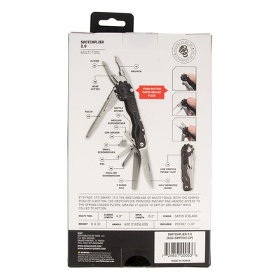 SOG Switch Plier 2.0 12-in-1 Multi-Tool (SOG-SWP1001-CP)