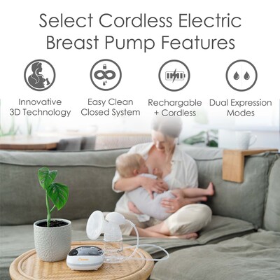 Crane Select Cordless Breast Pump, Electric (EE-9002)