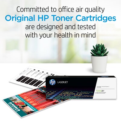 Original HP 218X Cyan High-yield Toner Cartridge, print up to 2,500 pages (W2181X)